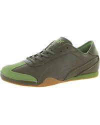 PUMA - Iffley Leather Lace Up Casual And Fashion Sneakers - Lyst