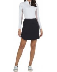 IBKUL - Solid Straight Skorts - Lyst