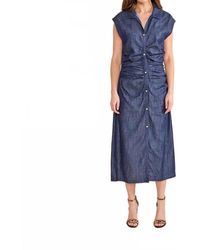 S'Edge - Layna Button Down Dress - Lyst