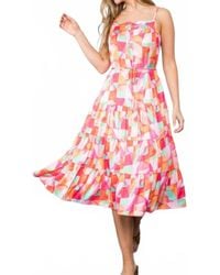 Thml - Tiered Midi Dress - Lyst