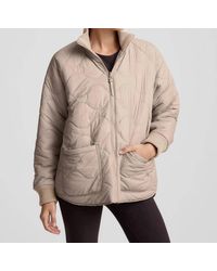 Beyond Yoga - Two-Way Quilted Jacket - Lyst