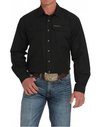 Cinch - Arenaflex Vented Long Sleeve Shirt - Lyst
