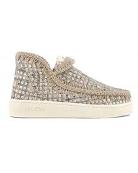 Mou - Summer Eskimo Woven Textiles Sneaker - Lyst
