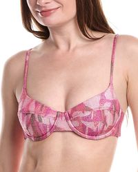 Ramy Brook - Sparkle Mona Bikini Top - Lyst