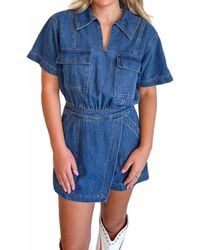 Day + Moon - Tailgate Jarty Romper - Lyst