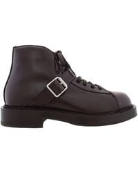 Ferragamo - Ferragamo Gancini Ornament Ankle Boots - Lyst