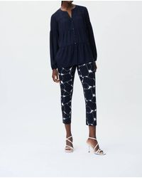 Joseph Ribkoff - Long-Sleeve Button Up Blouse - Lyst