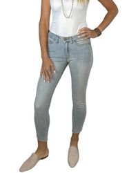 Lola Jeans - Blair Mid Rise Ankle Skinny Jeans - Lyst