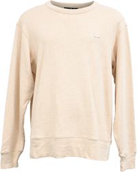 Acne Studios - Oversized Face Patch Sweatshirt - Lyst