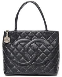 Chanel - Cc Timeless Medallion Tote - Lyst