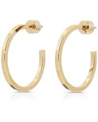 Eklexic - 1" Ava Hoop Earrnings - Lyst