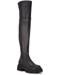 Nine West - Cellie Faux Leather Tall Over-the-knee Boots - Lyst