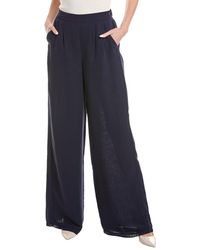 EMILY SHALANT - Full Georgette Palazzo Pant - Lyst