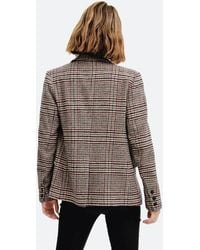 Belle & Bloom - Piccadilly Wool Blend Plaid Blazer - Lyst