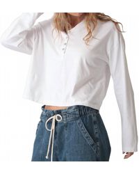 Electric and Rose - Sammy Long Sleeve Tee - Lyst