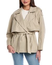 Velvet By Graham & Spencer - Trench Jacket - Lyst