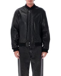 Isabel Marant - Blaike Leather Bomber - Lyst
