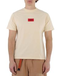 424 - Box Logo Embroidered T-shirt - Lyst