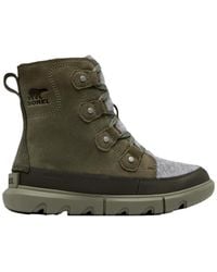 Sorel - Explorer Next Joan Waterproof Stone/Alpine Tundra 2068791-397 - Lyst