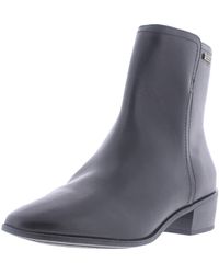 Rockport - Geovana Leather Waterproof Ankle Boots - Lyst