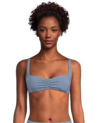 LSPACE - Lspace Effie E0Eft25 Bikini Top Baltic Ribbed Swimwear Jzz678 - Lyst