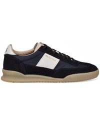 Paul Smith - Low-Top Nylon Leather Panel Sneakers - Lyst