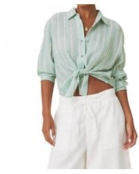 Splendid - Aylei Stripe Button Down - Lyst