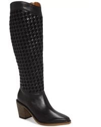 Lucky Brand - Abeny Boots Leather Snip Toe Knee-High Jobb1299 - Lyst