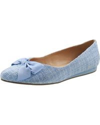 Kenneth Cole - Lily Bow Faux Leather Pointed Toe Loafers - Lyst