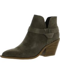 Dolce Vita - Navie Block Heel Pointed Toe Ankle Boots - Lyst