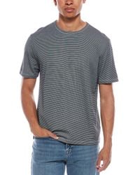 Vince - Interlock Feed Stripe T-Shirt - Lyst