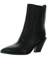 Sam Edelman - Mandey Block Heel Stacked Heel Ankle Boots - Lyst