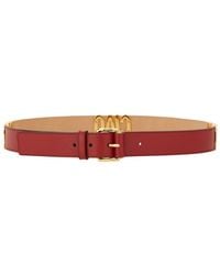 Moschino - Mini Leather Belt For - Lyst