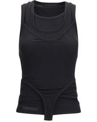 ALAINPAUL - Lyocell Tank Tops - Lyst