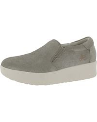 Otbt - Camile Leather Wedge Slip-on Sneakers - Lyst