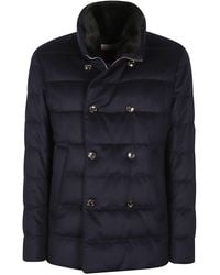 Montecore - Double Breasted Structured Down Jacket - Lyst
