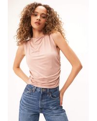 Project Social T - Wyatt Ruched Side Tank - Lyst