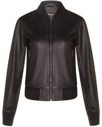 Infinity Leather - Classic Ma-1 Bomber Jacket-Newcastle - Lyst