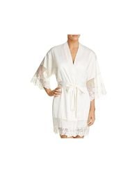 Flora Nikrooz - Farrah Charmeuse Wrap Robe - Lyst
