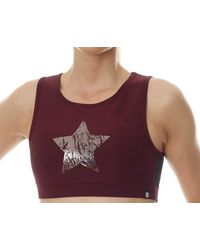 X By Gottex - Chrome Star Mesh Low Impact Sports Bra - Lyst
