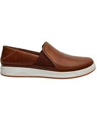 Kuru - Roam Atla Sneakers Cognac Leather Slip On Casual Shoes Hawk978 - Lyst
