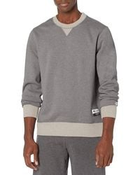 Champion - Sueded Fleece Pullover Crew Neck Sweatshirt - Lyst