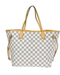 Louis Vuitton - Neverfull Mm Canvas Tote Bag (pre-owned) - Lyst
