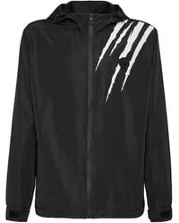 Philipp Plein - Nylon Jacket Scratch - Lyst