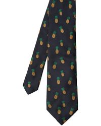 J.McLaughlin - J. Mclaughlin Jacquard Silk-Blend Tie - Lyst