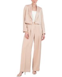 BCBGMAXAZRIA - High Waisted Pants With Front Pleats - Lyst