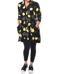 Tulip Clothing - Lauryn Button Down Tunic Shirt - Lyst
