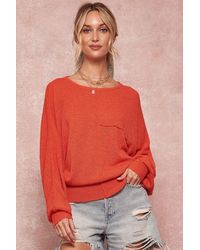 TRUEDAMES - A Solid Knit Sweater - Lyst