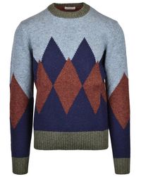Ballantyne - Wool Crewneck Pullover - Lyst