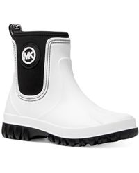 MICHAEL Michael Kors - Tucker Rainbootie Chunky Round Toe Rain Boots - Lyst
